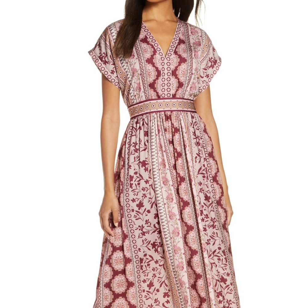 Gal Meets Glam | Liza Charmeuse Midi Dress